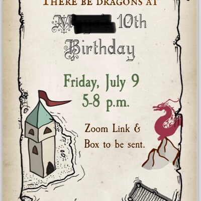Editable Medieval Wedding Invitation_printable Template_royal Scroll Invite_ Golden Middle Ages ...