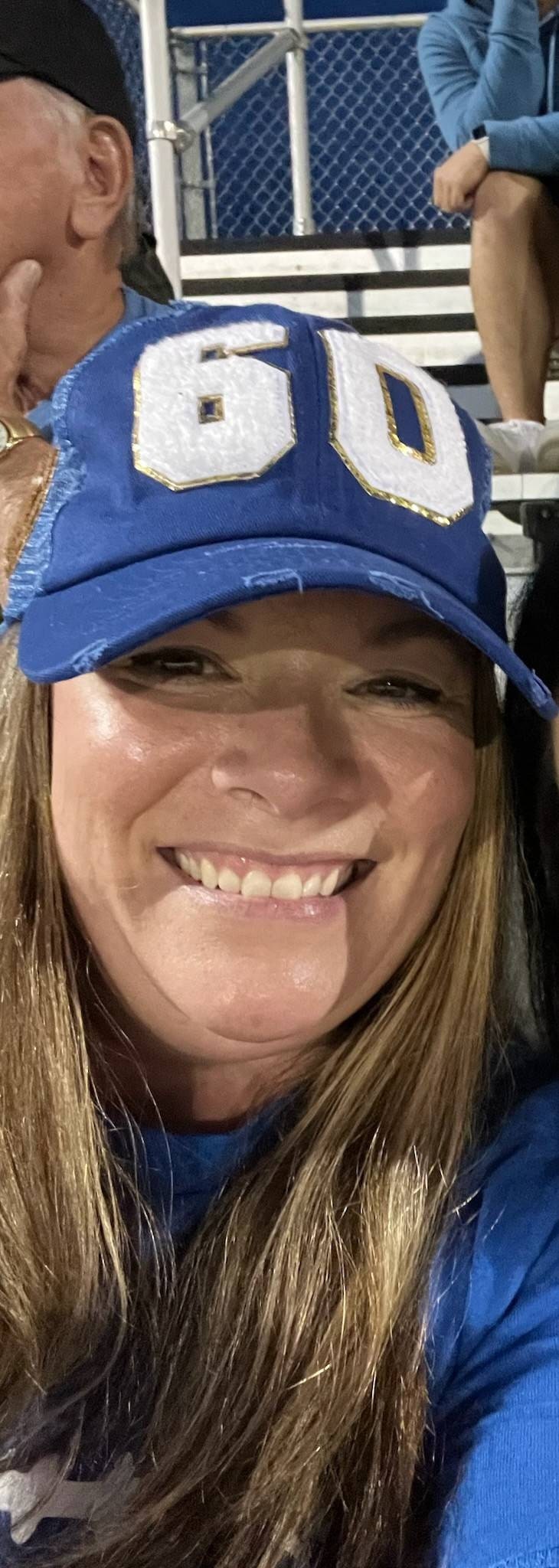 Custom Football Mom Number Hat  - Number Patch Hat - Game Day Varsity Number Hat - Football Mom Gift,