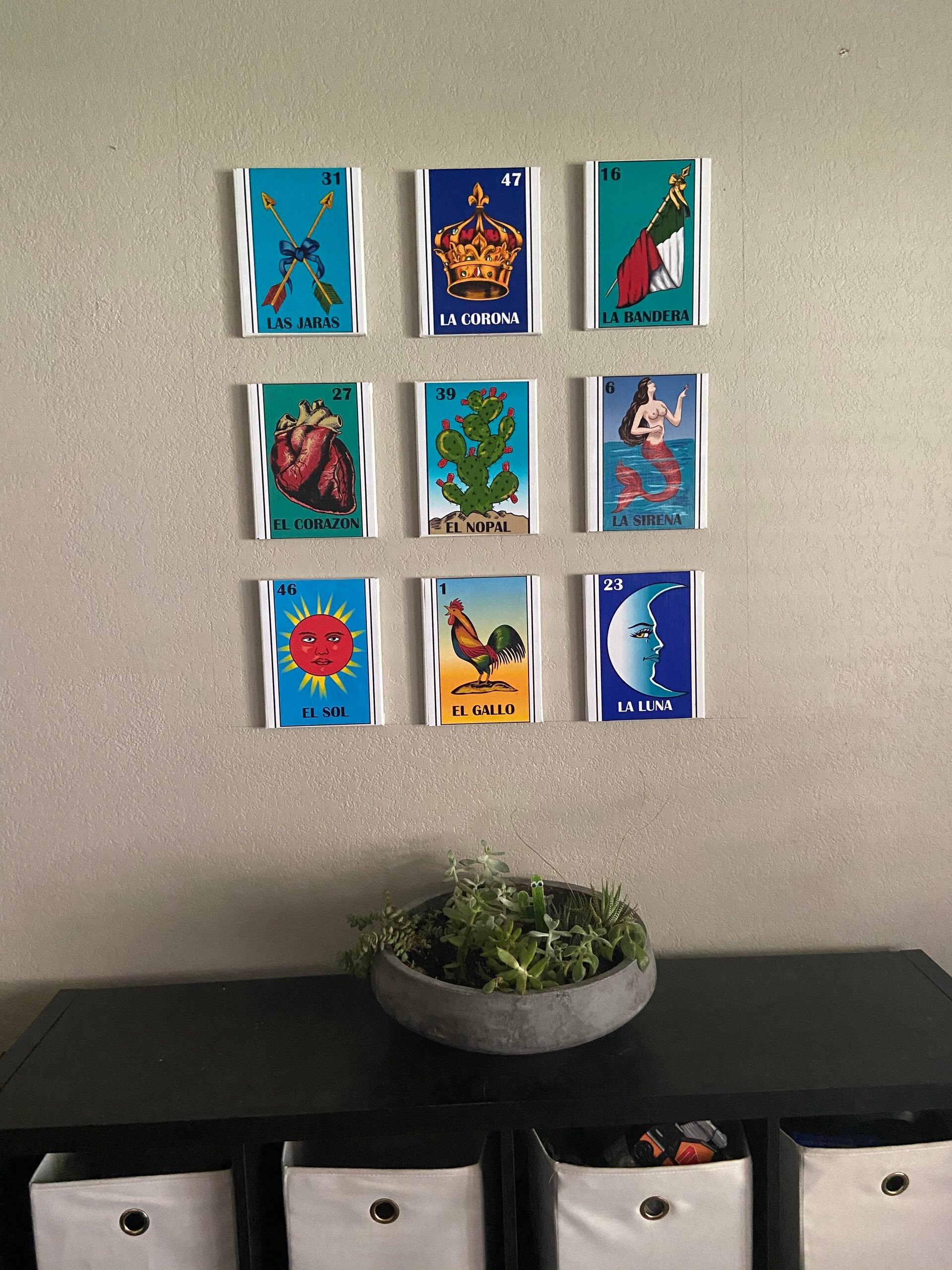 Mexican Loteria La Corona Loteria the Crown Loteria Frida Etsy