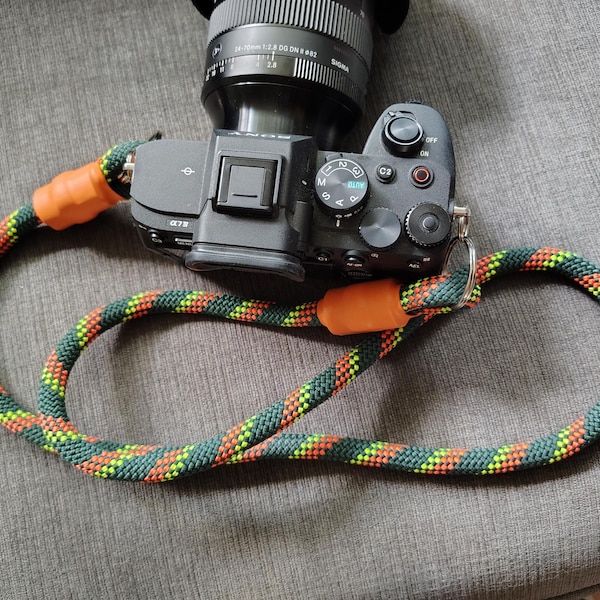 Camera Case With Rope 150+ Upcycled Climbing Rope Straps (bag + Camera), Fully Customizable ...