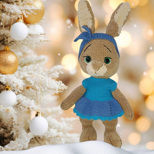 Crochet Bunny Pattern / Stuffed Bunny / Crochet Animals / Amigurumi ...