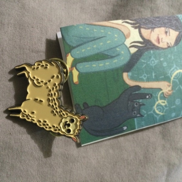 Alpaca Enamel Pin — Llama Gifts for Teen Girl — Vegan Pins — Small ...