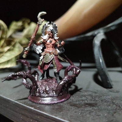 Elf Ranger Fighter Elf Fighter Miniature 28mm Scale 32mm Scale 75mm ...