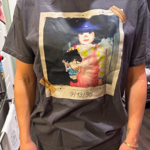 April added a photo of their purchase