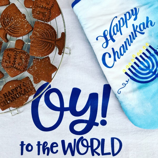 Hanukkah towels