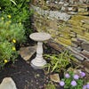 Kalksteen schuur Uil standbeeld | Gerenoveerde steen Vintage vogel beton buiten tuin ornament