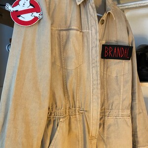 Ghostbusters Name Patch Custom Iron on Patch or Hook &amp; Loop Name Tag ...