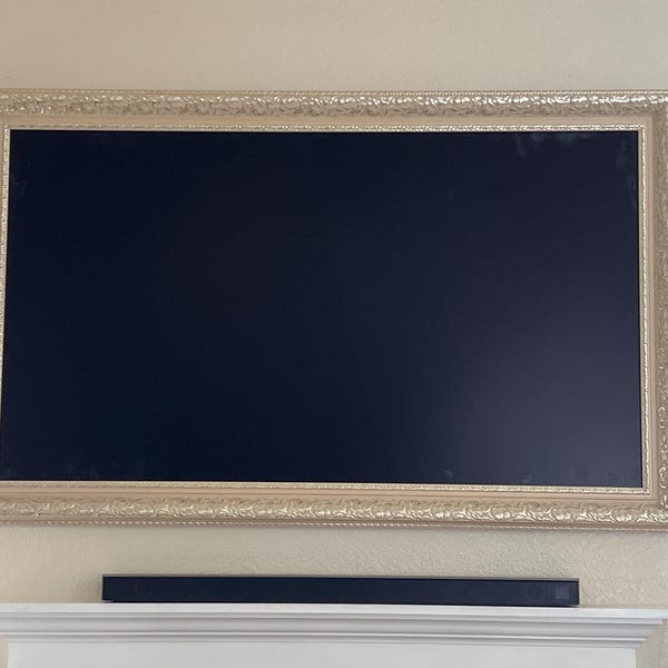 Samsung Frame Tv Bezel, Custom Brand Tv Frame,wooden Tv Frame,frame TV ...