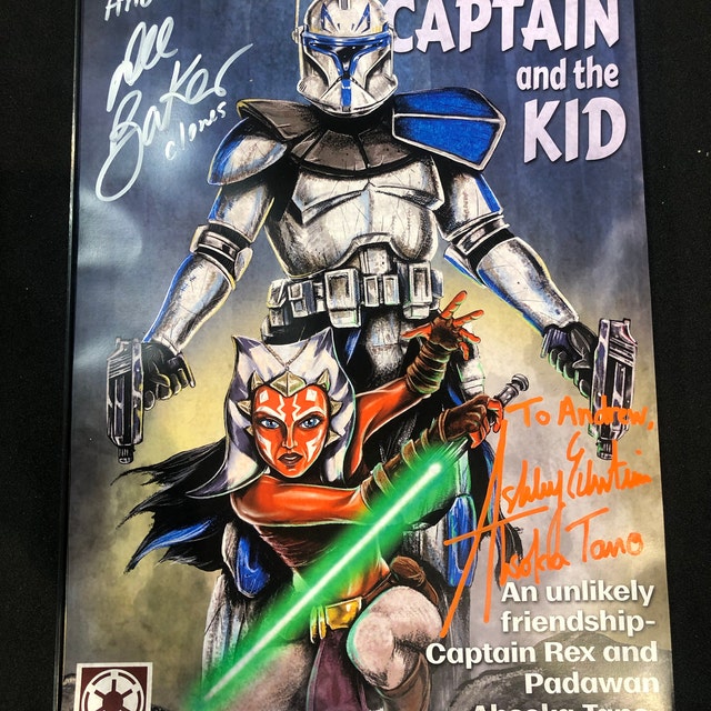 Star Wars Clone Wars Rex and Young Ashoka Tano 501st Pulp Book