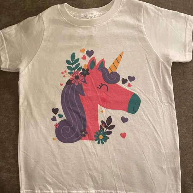 NCTCITY Enfants T-Shirt De Chouette Été Motif Coeur Imprimé Paillettes Réversibles Chemise à Col Rond Été Tendance à Manches Courtes Tops Sportswear