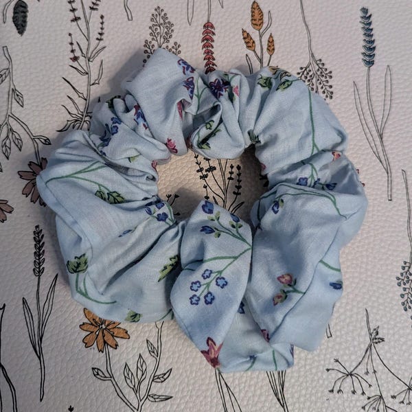 4 Sizes of Scrunchie | PDF Sewing Pattern & Tutorial | Instant Digital ...