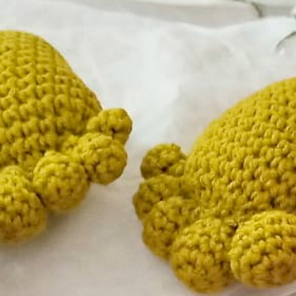 Shrek Foot Keychain, Crochet Green Foot Keyring, Shrek and Princess ...