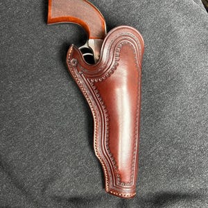 Western Single Action Slim Jim Style Holster- Percussion or