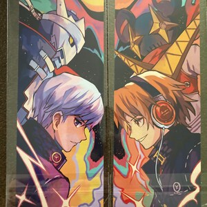 P4 Yu & Yosuke Foil Bookmarks - Etsy
