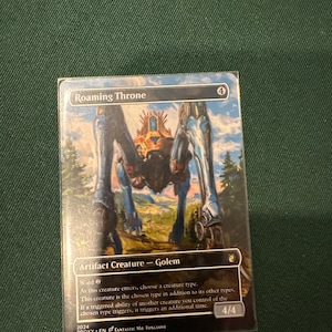Roaming Throne | Proxy Card - Etsy Roaming Throne | Proxy Card - Etsy