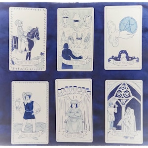 Porcelain tarot