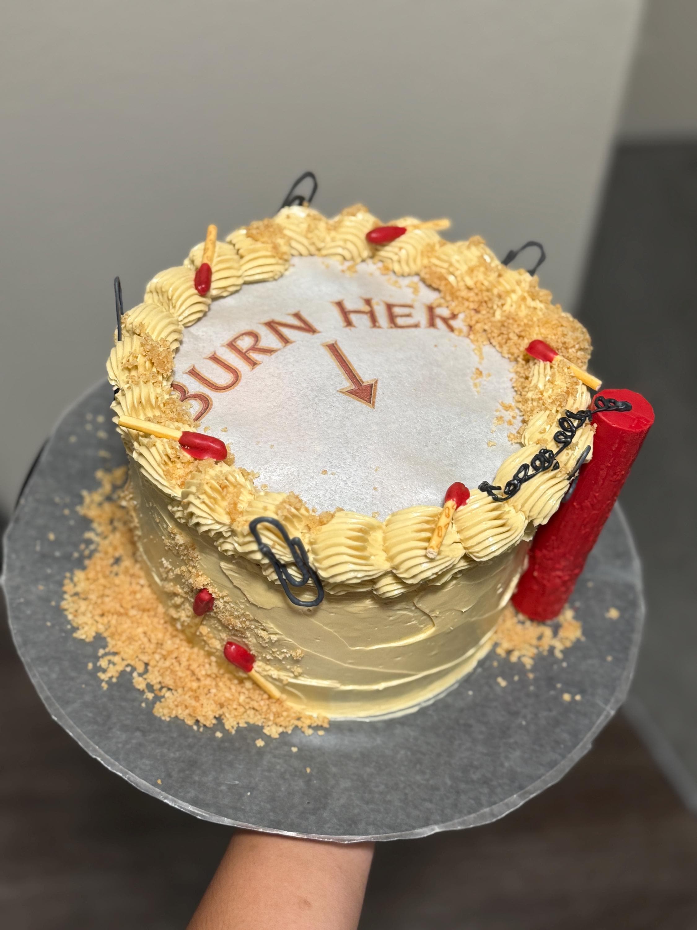 Alyssa's finished cake