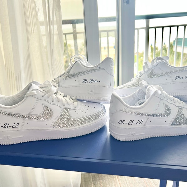 custom rhinestone air force 1