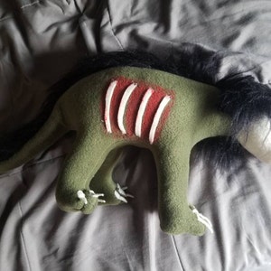 SCP 682 Reptile Plush Hard to Destroy Reptile Handmade Soft 