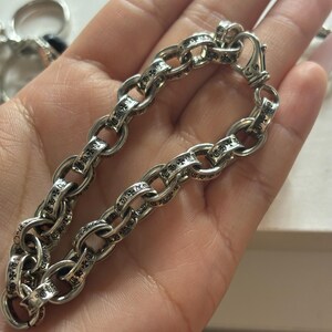 CH Style Y2K Keychain Carabiner Clip Chrome Silver - Etsy