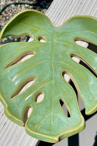 Monstera Leaf Bowl Pottery PDF Template & Tutorial – DIY PDF Pattern for Slab Building – Ceramic Clay Hand Building Tutorial – Air Dry Clay