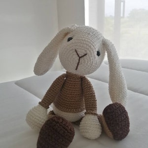 Crochet Bunny PATTERN Amigurumi Bunny Pdf Tutorial Crochet Rabbit ...