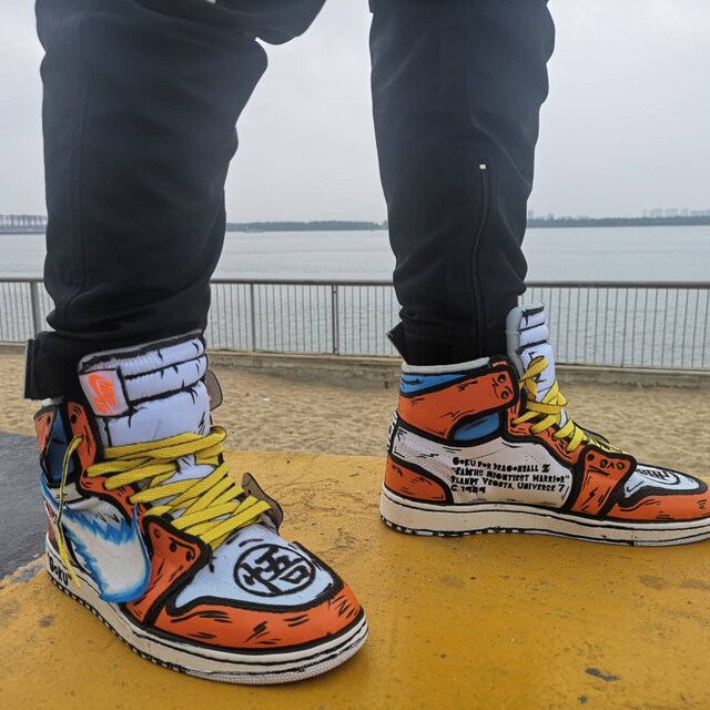 goku off white jordan 1 price
