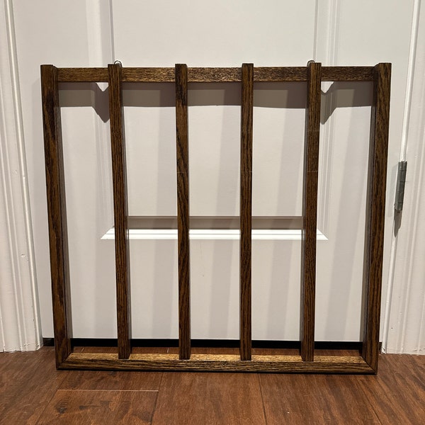 Unopened 1/64 Scale Die-cast Cars Oak Display Rack (