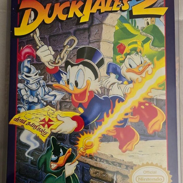NES DuckTales - Copertina Scatola Solo Box Cover Per Nintendo NES