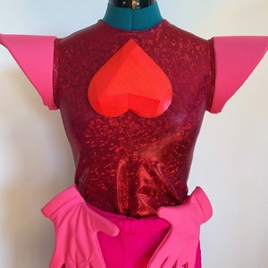 O filme steven universo cosplay traje spinel gem vestido traje