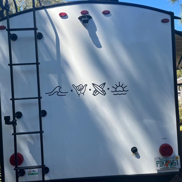 Custom Sticker for Caravan, Trailer, RV and Camper – Custom Trailer ...