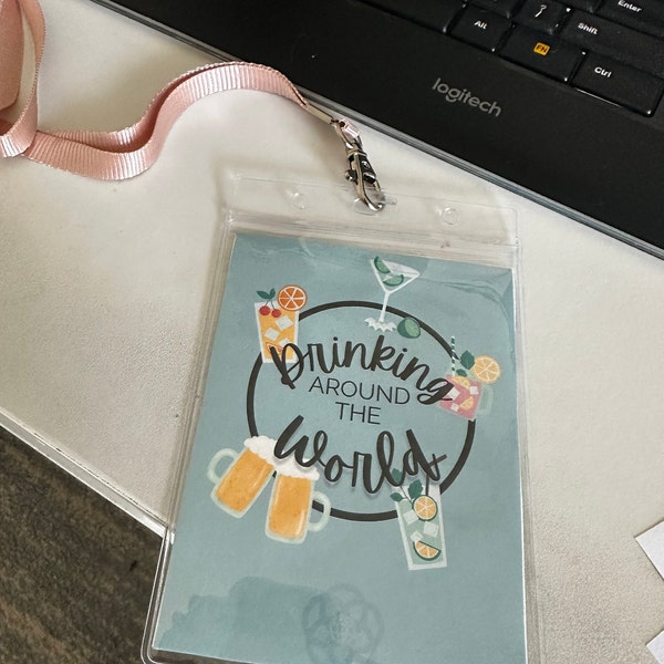 Drinking Around the World Passport Printable PDF Page, Epcot Drink ...