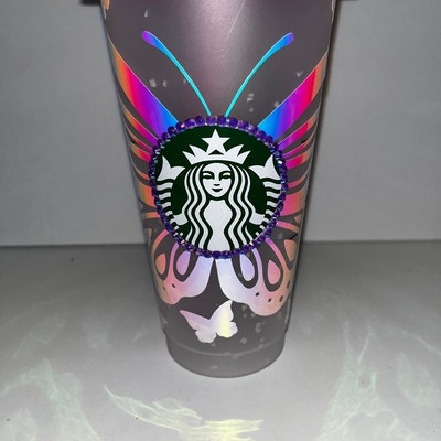 Butterflies Svg Wrap for Venti Cold Cup 24 Oz. - Etsy