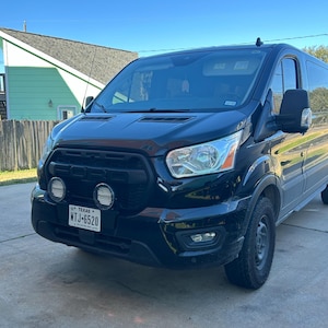 The Platypus License Plate Mount for Ford Transit Connect Cargo Van 3rd Gen