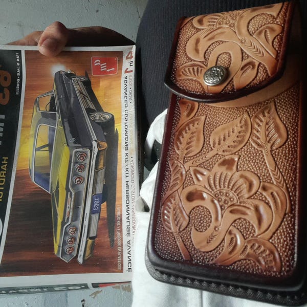 Tulip Leather Western Phone Case: Heavy Duty With Belt Loop - Etsy
