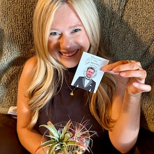 Tracy lade till en bild av sitt köp