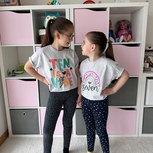 Maglietta Compleanno 10 Anni Personalizzata Per Bambini – #TA-23 – 100% Cotone, Regular Fit