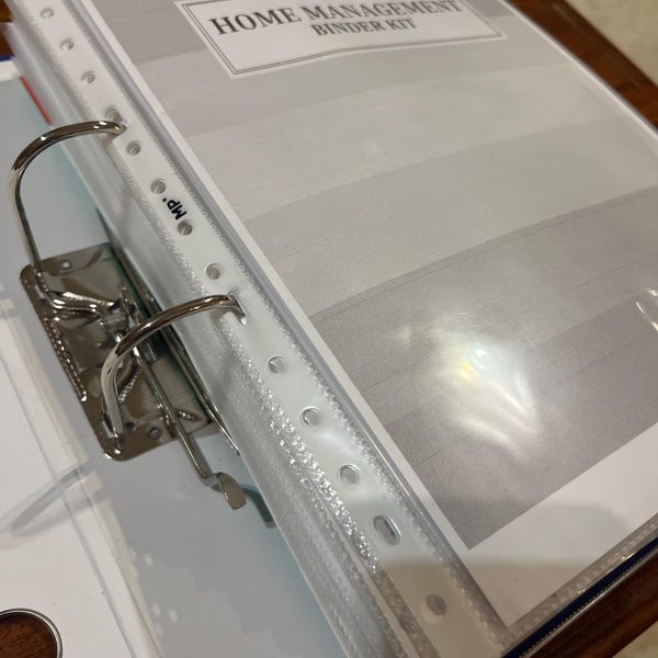The ULTIMATE Home Management Binder Bundle! 170pg Household Planner ...