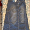 42 EXTRA LONG Denim Belle Skirt Modest Jeans Blue - Etsy
