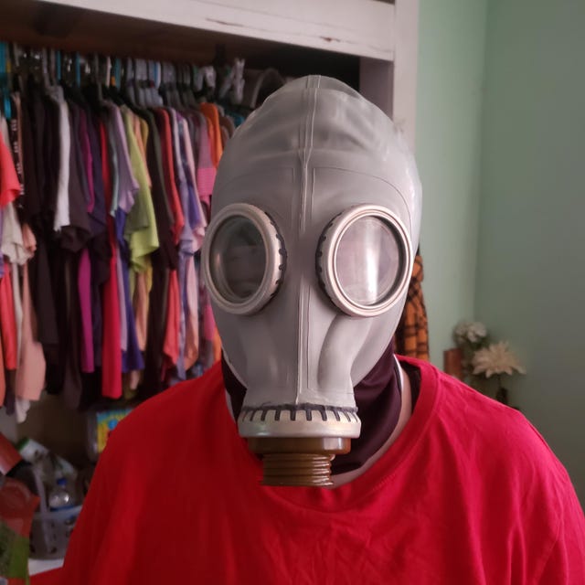 Genuine Military Russian Gas Mask GP-5 Surplus USSR Takes 40mm