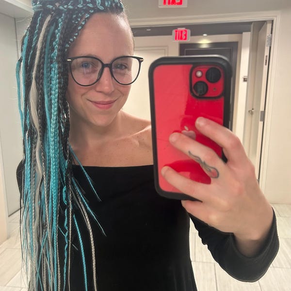 Full Head Lightweight DE Braids With Curls – 50 Double-ended Kanekalon ...