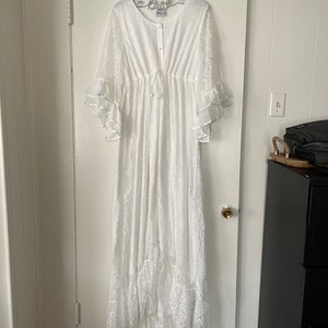 Plus Size Lace Wedding Gown Romantic off the Shoulder | Etsy