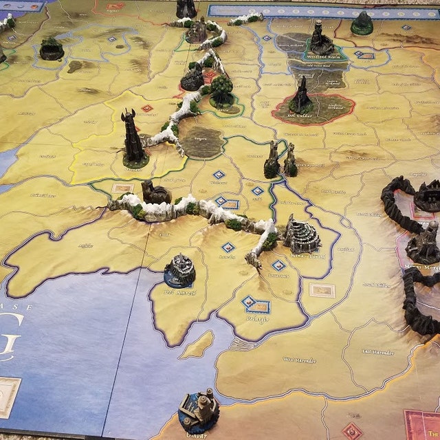 War of the Ring Board Game Review — Meeple Mountain