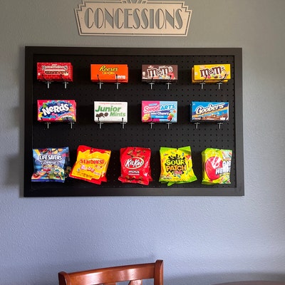 Movie Theater Concessions Metal Sign, Movie Sign, Home Theater, Theater ...
