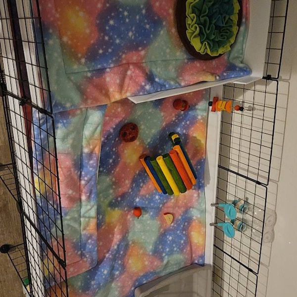Custom Fleece C&C Cage Liner - 1x2 2x2 2x3 2x4 2x5 2x6 Liner | Fleece ... - Custom Fleece Liners Guinea Pigs