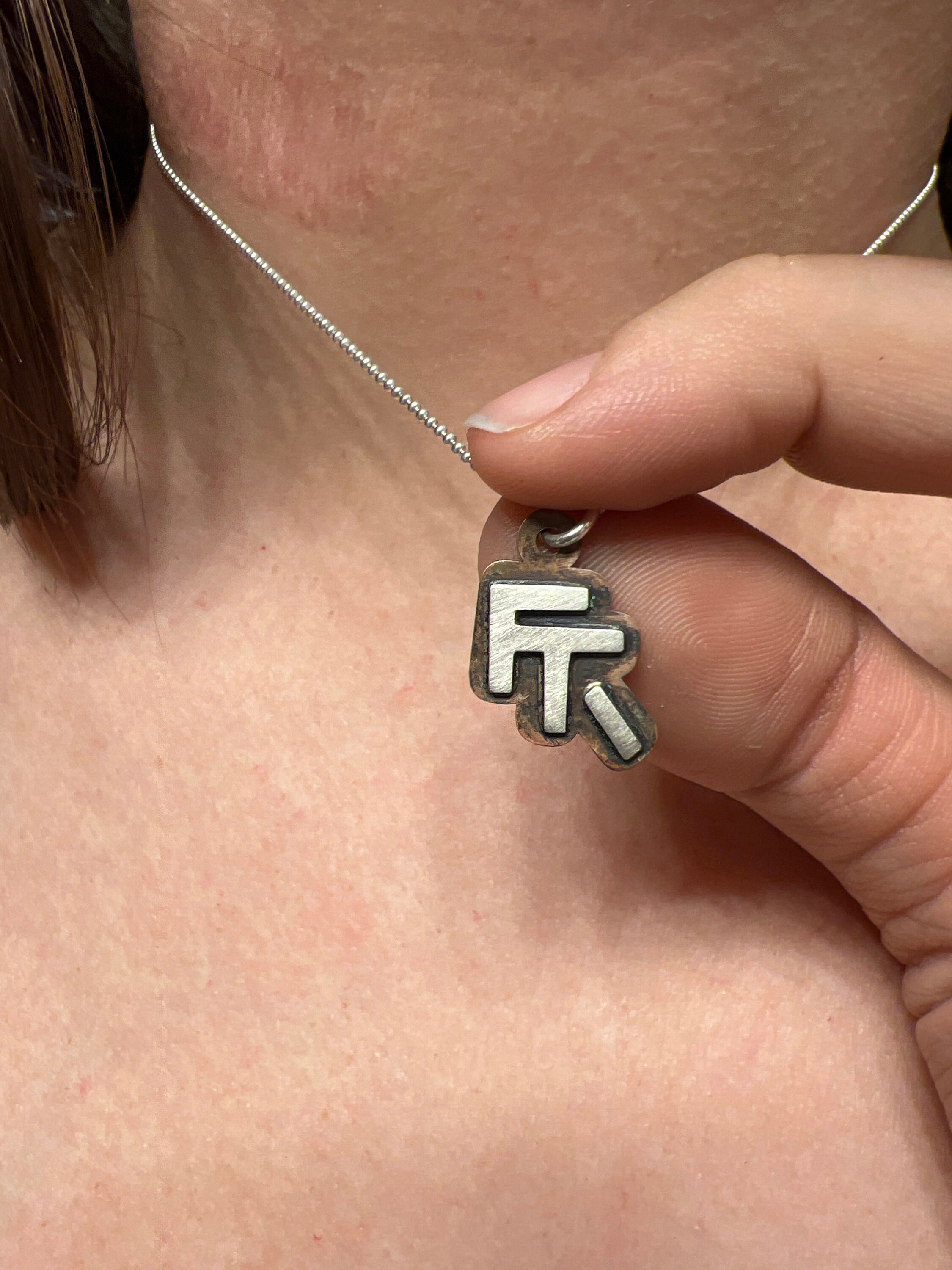 Brand Necklace Cattle brand cowgirl jewelry custom personalized necklace gift for him or her
