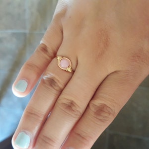 Colorful Millefiori Wire Wrapped Ring Etsy