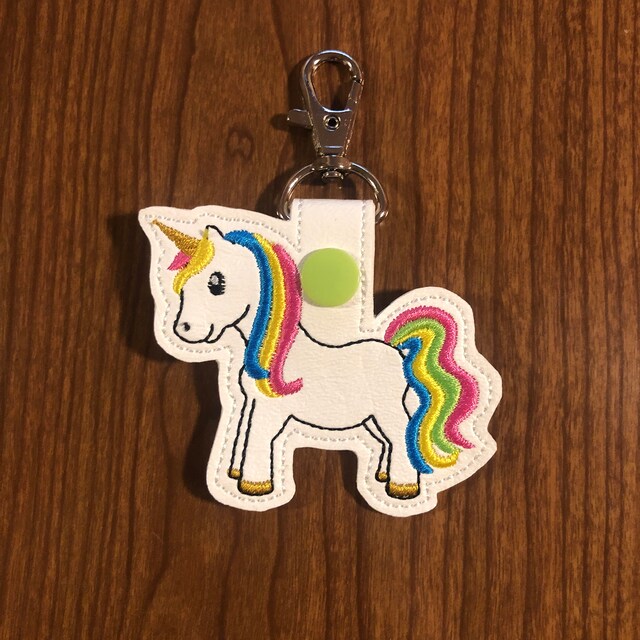Unicorn Keychain, Unicorn Key Chain, Unicorn Keyring, Unicorn Key