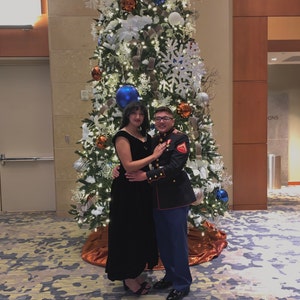 Natasha added a photo of their purchase