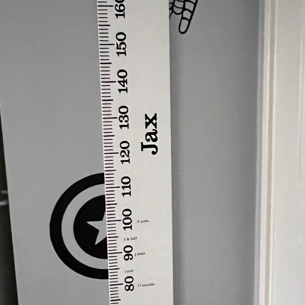 Height Chart, MDF Children's Height Chart, Growth Chart, Ruler Height ...